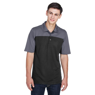 Core 365™ Men's Balance Colorblock Performance Piqué Polo